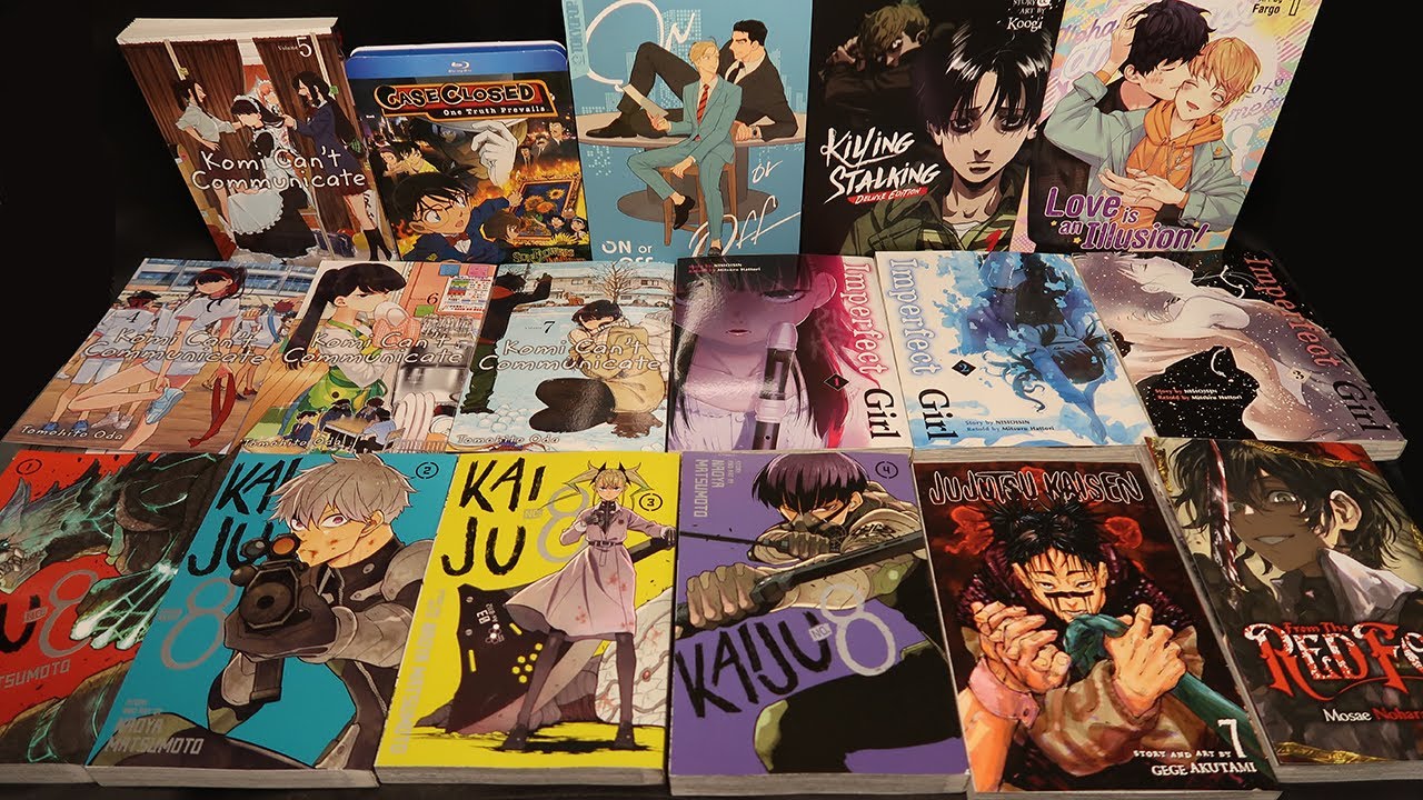 RightstufAnime Holiday Sales Manga Haul! | Anime Haul #24 #mangahaul