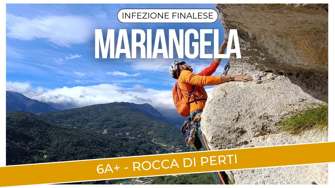 Mariangela 6a+ - Rocca di Perti - Finale Climbing