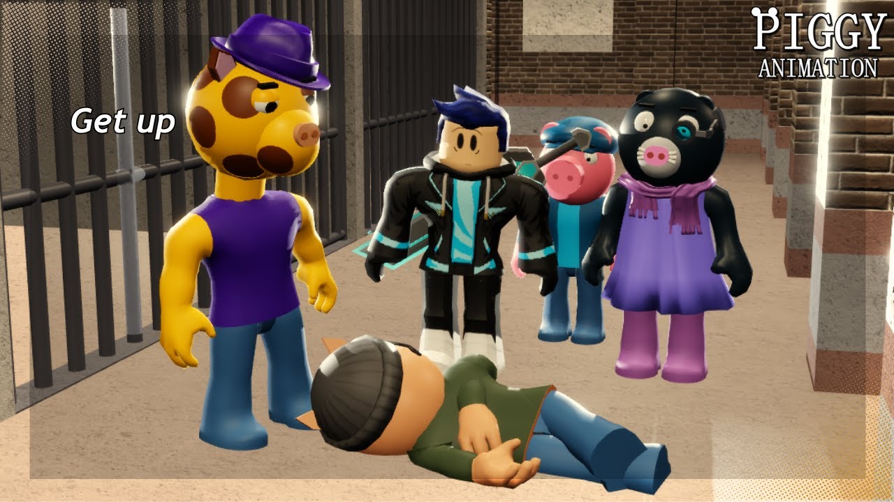 Что, если бы Пони подстрелили? | Анимация свиньи из Roblox
