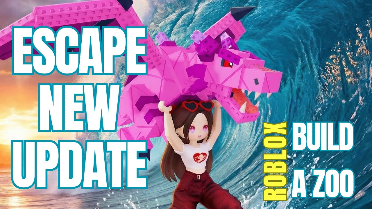 Trying the NEW ESCAPE Mode in Build a Zoo (ROBLOX)