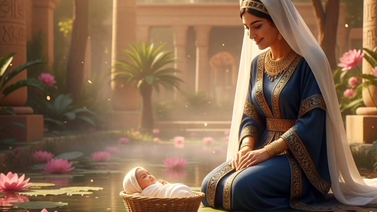 قصة موسى عليه السلام | قرة عين لى غير ان ينفعنا أسيا إمرأة فرعون