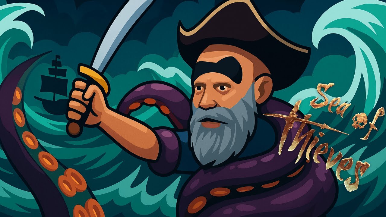 🔥Sea of Thieves კრაკენმა გამიტაცა, მიშველეეეთ😱#ქართულად