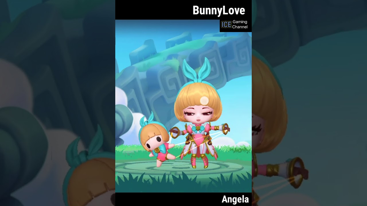 Bunny Love || Angela - ML Magic Chess #chibi #magicchess