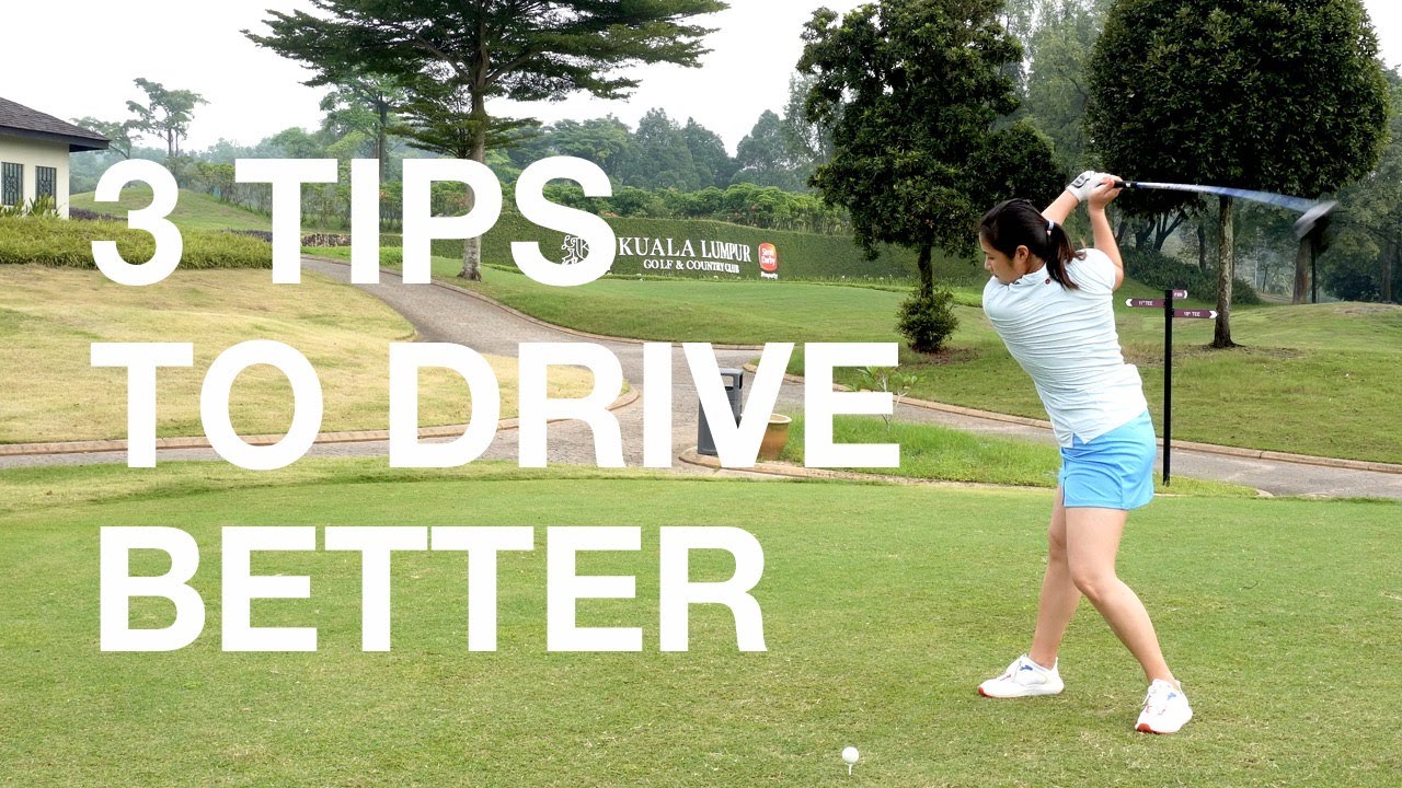 3 СОВЕТА, КАК ВОЖДАТЬ ЛУЧШЕ — Гольф с Мишель Лоу #golfdriver #golfswing #golftips #klgcc