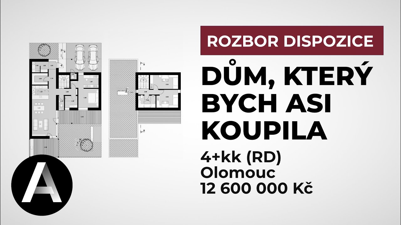 Konečně pořádný rodinný dům | ROZBOR DISPOZICE