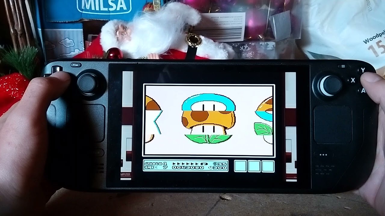 Playing 'Super Mario Bros 3' From Nintendo (NES) On a Steam Deck!