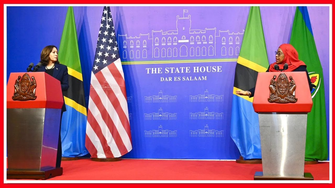 🔴#Live: RAIS SAMIA AIPONGEZA MAREKANI MBELE ya KAMALA HARRIS - 