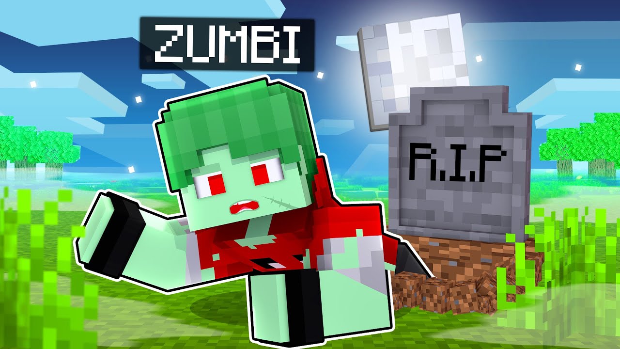 P3DRU SE FOI e voltou como ZUMBI no Minecraft