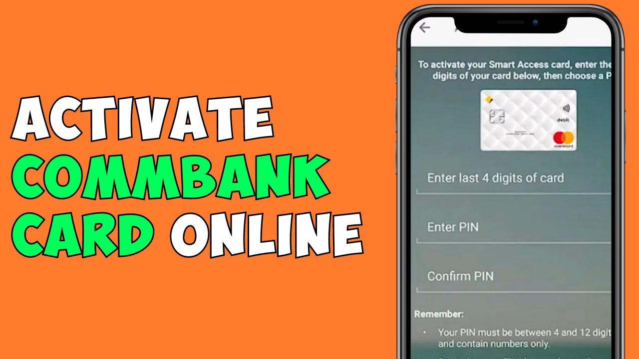 How To Activate Commbank Card Online