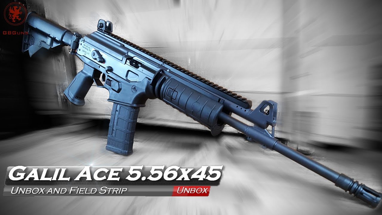 Распаковка и полевая сборка IWI Galil Ace 5.56