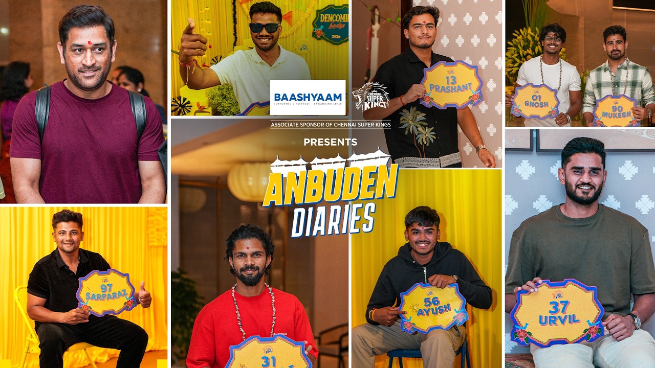 CSK Dencoming 2026 | Super Kings' Entry | Chennai Super Kings