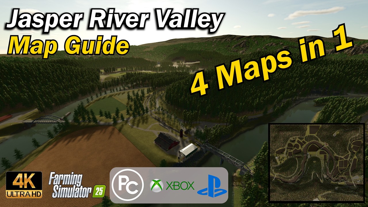 Jasper River Valley | Map Guide | Farming Simulator 25