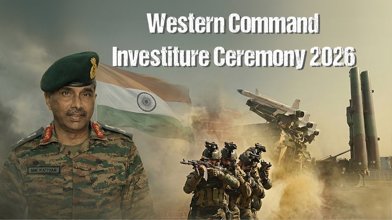 Western Command Investiture Ceremony 2026 | Honouring the Professionalism | Op Sindoor 🇮🇳#indianarmy
