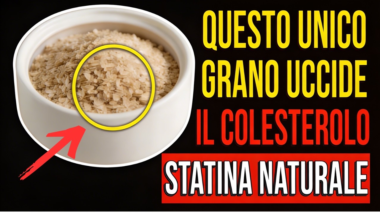 Il miglior grano per sturare le arterie dopo i 60 anni  – elimina il colesterolo!