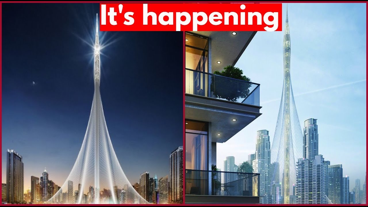 Dubai Creek Tower : Construction to Restart On World's Tallest tower In 2024