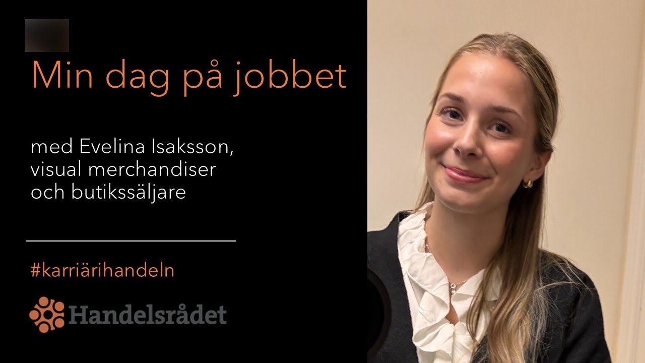 Min dag på jobbet med Evelina Isaksson, visual merchandiser och butikssäljare