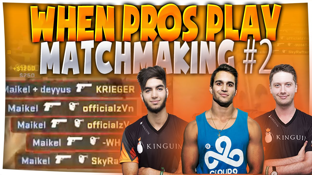 CS:GO - When PROS Play Matchmaking #2 ft. ScreaM, n0thing, friberg & More!
