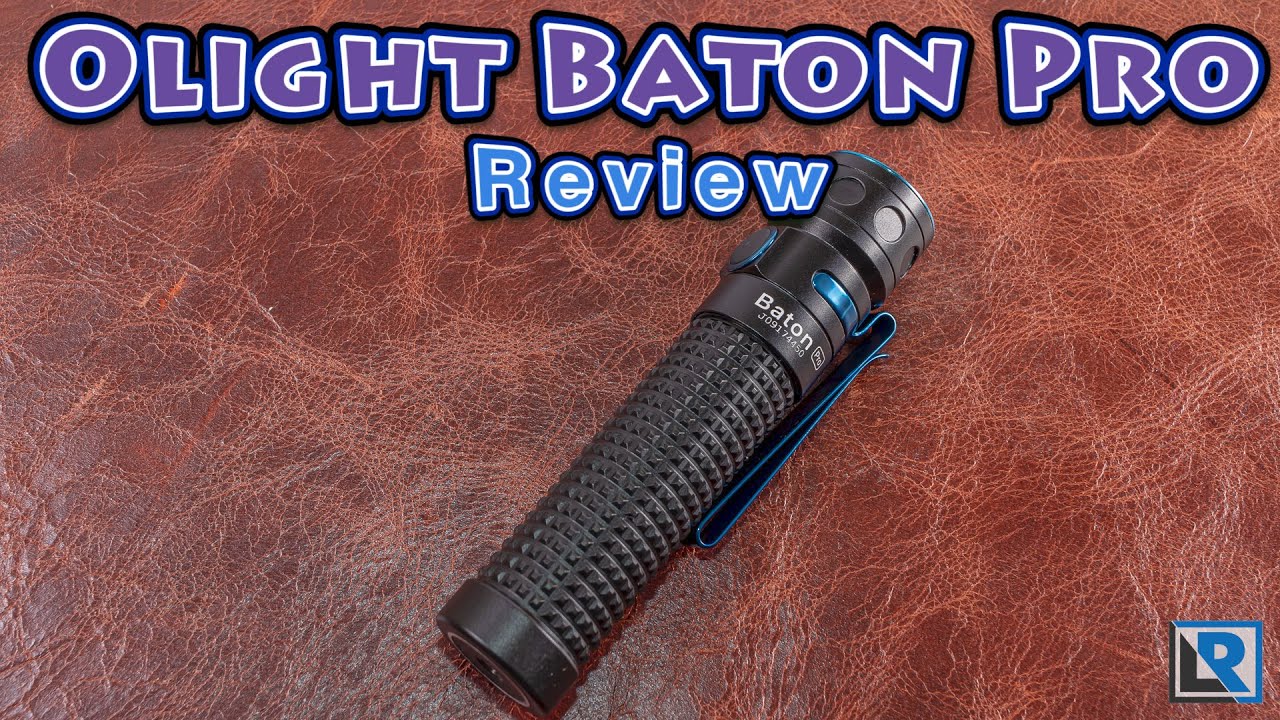Olight Baton Pro Review (2000 Lumens, 18650, EDC, Magnetic Recharging)