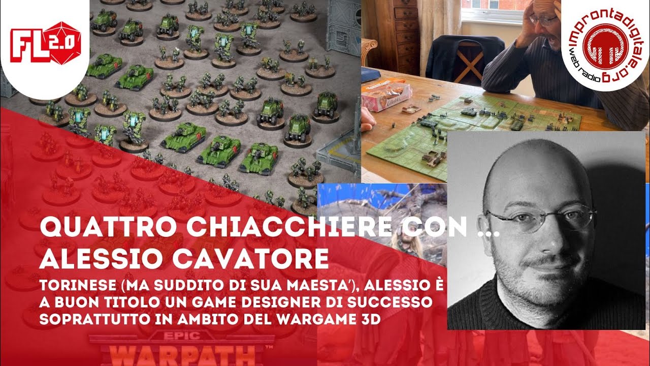 Frequenza Ludica 2.0 del 09-12-2025 - Quattro chiacchiere con ... Alessio Cavatore