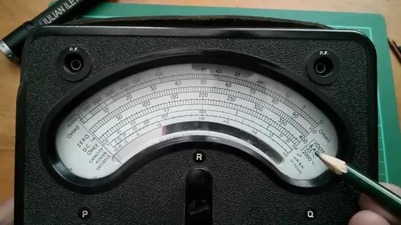 Ретро-электроника: AVO Universal AvoMeter Model 7
