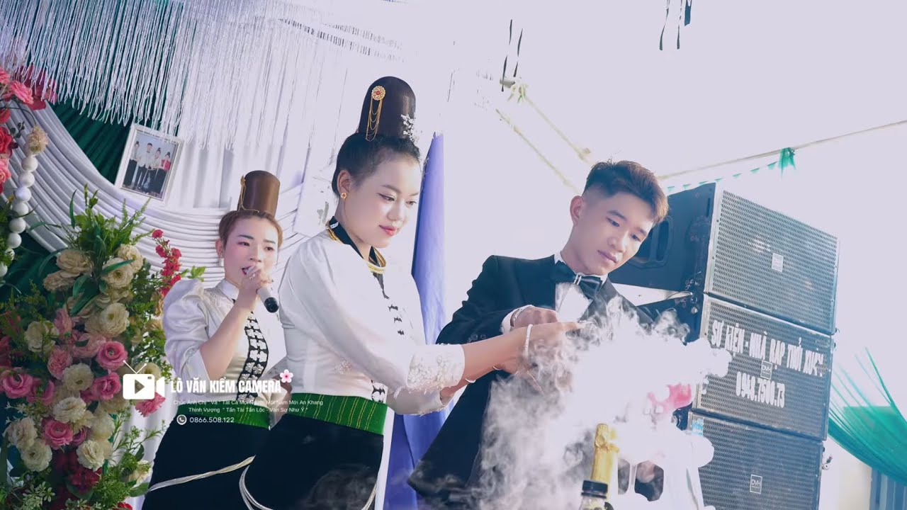 ĐÁM CƯỚI DÂN TỘC THÁI TÂY BẮC THU HOÀI & MẠNH NHI “ TẠI BẢN TA KHOANG XÃ BÌNH THUẬN 