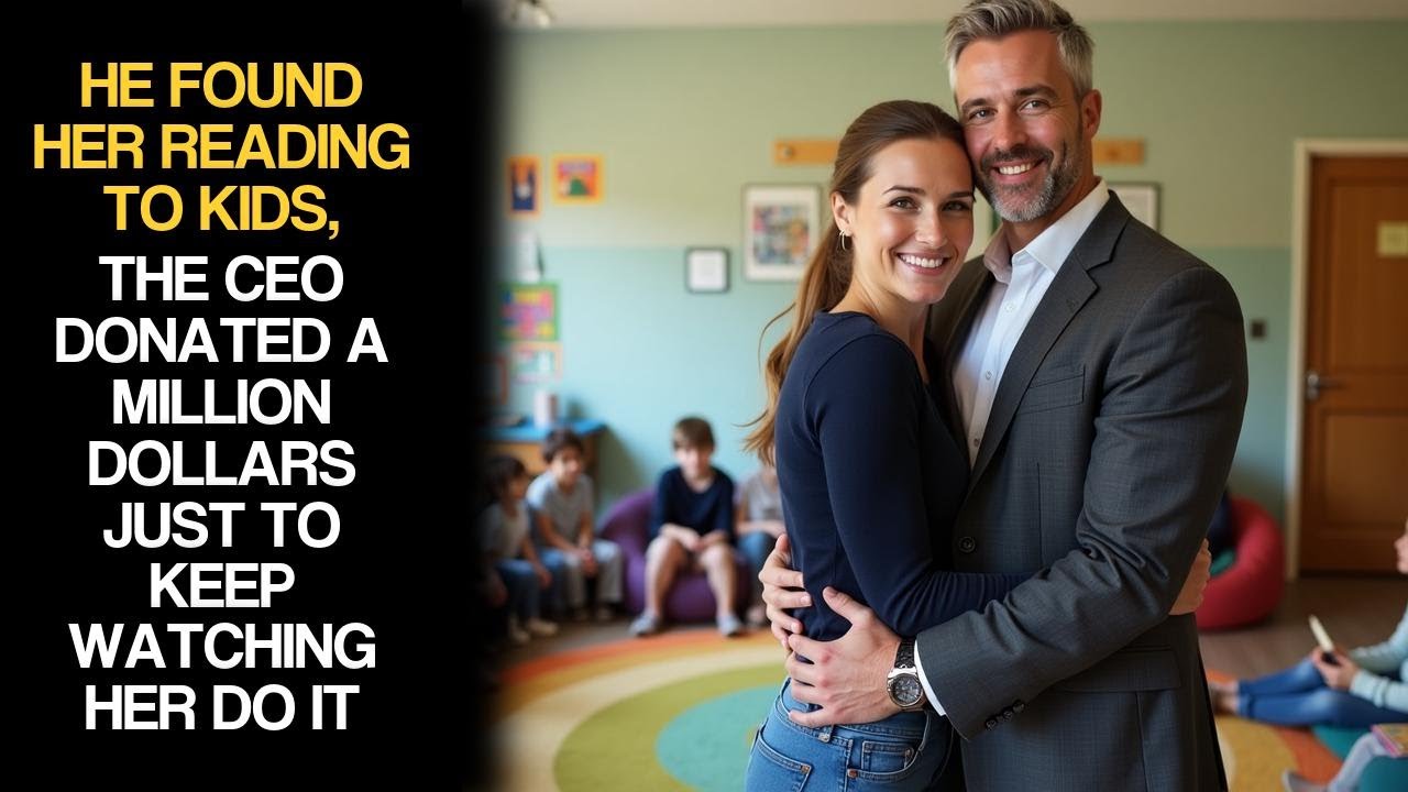 He Found Her Reading To Kids, The CEO Donated A Million Dollars Just To Keep Watching Her Do It