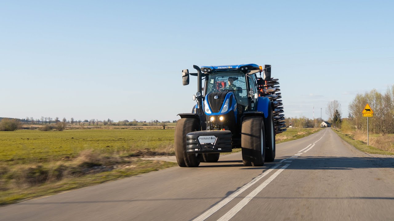 Uprawa i siew kukurydzy 2025 || New Holland T7.210
