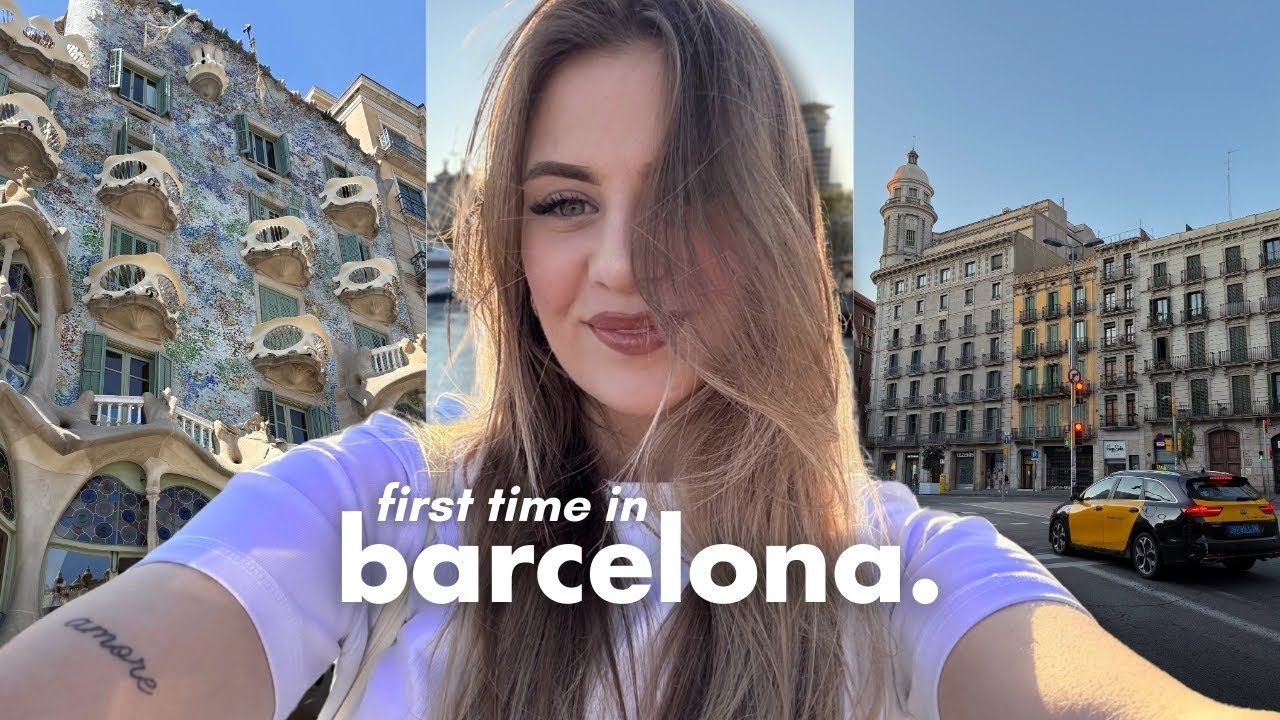 Barcelona vlog 🇪🇸 solo trip | rencontres, restaurants, shopping, visites & nightlife