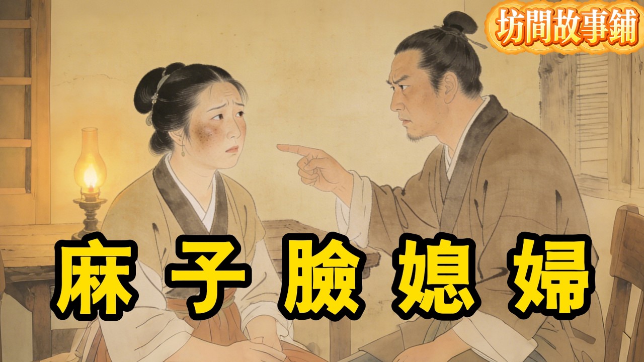 富家少爺嫌老婆滿臉麻子太醜，竟狠心將她掃地出門！誰料三年後少爺淪為沿街乞丐，前妻卻逆襲成首富開起粥廠，結局爽到拍案叫絕！#民間故事 #聽故事 #人生哲理 #睡前故事 #故事分享 #情感 #民间故事