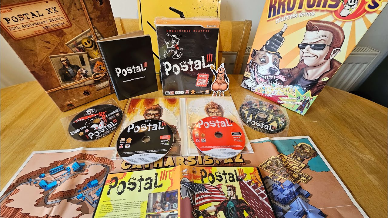 Postal III - Limited Edition Unboxing (RARE)