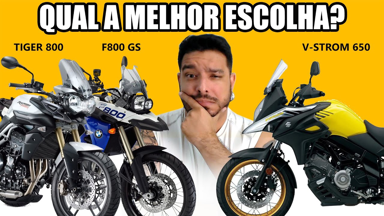 Suzuki V-Strom 650: Vale a pena o upgrade para BMW F800 GS ou Triumph Tiger 800?