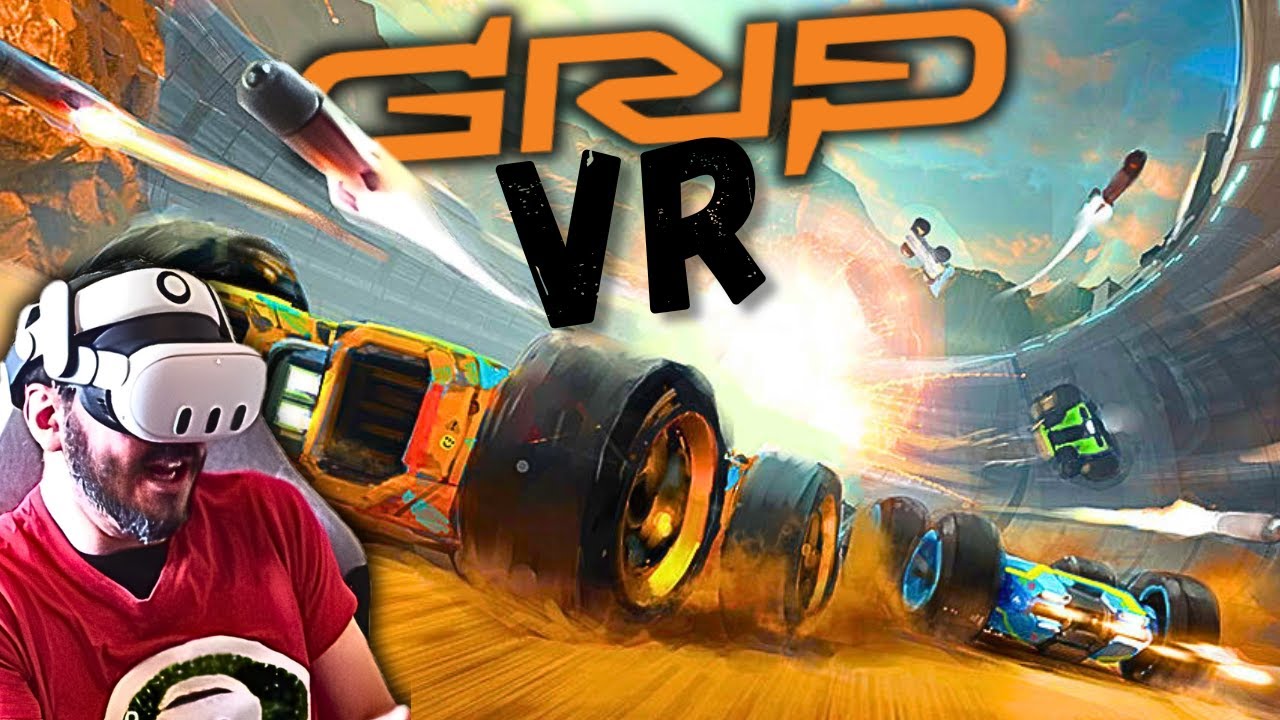 The BEST VR Combat Racing Game // GRIP VR Gameplay