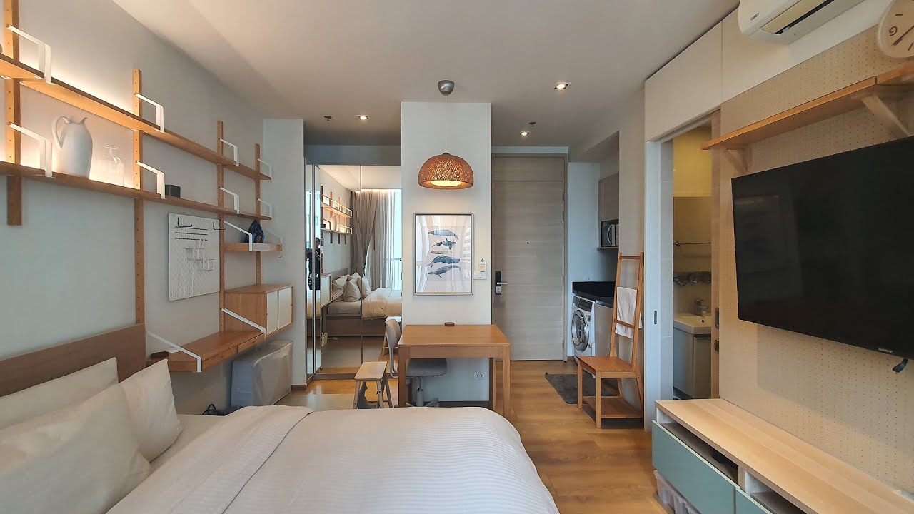 [เช่า] | Park Origin Phrom Phong | Studio | 29 ตร.ม. | ใกล้ BTS
