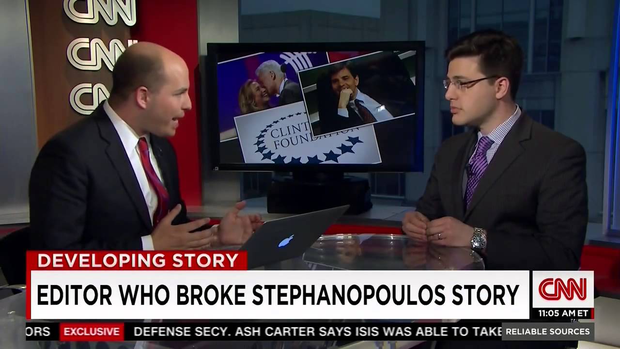 Matthew Continetti on CNN Breaks Down The Free Beacon's Unearthing of The Stephanopoulos Donations
