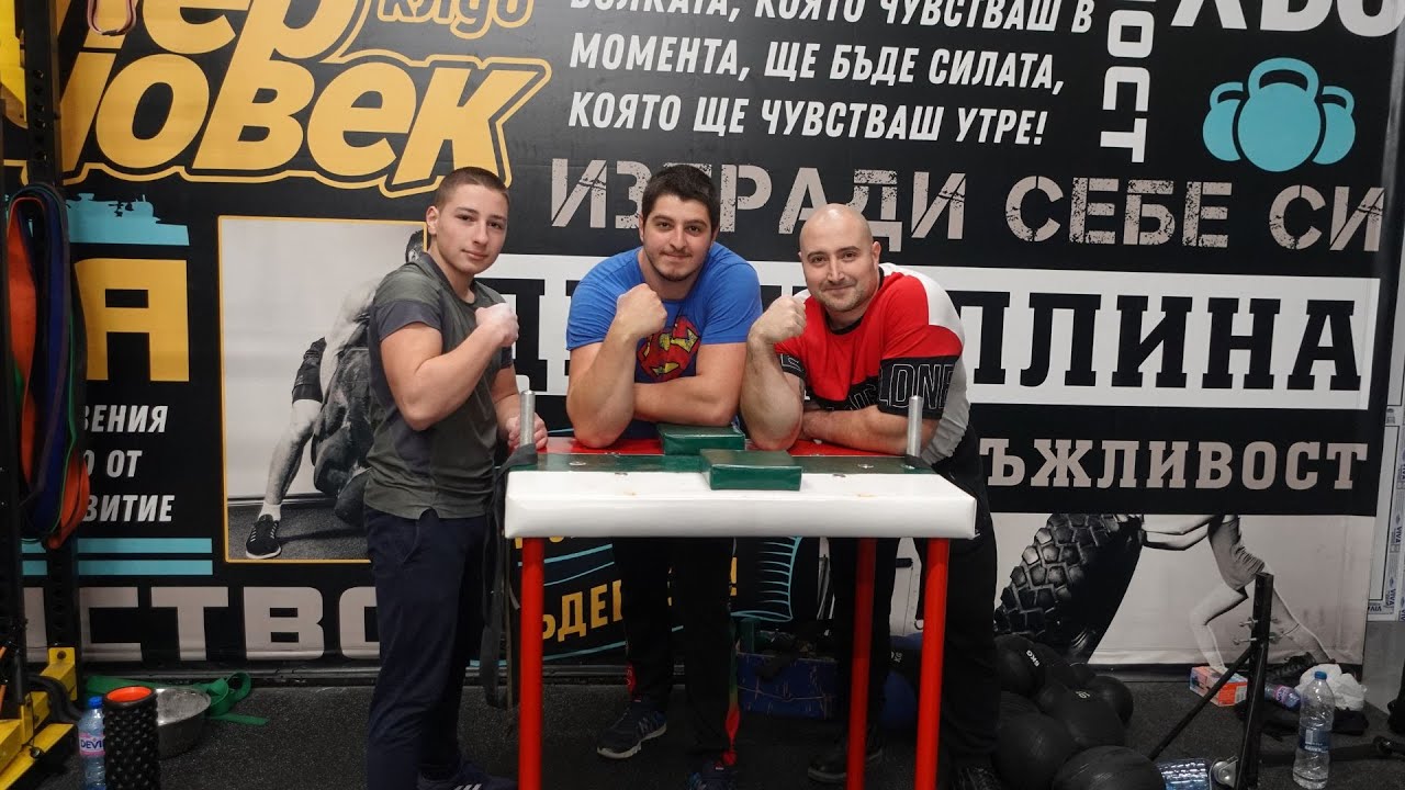 YORDAN TSONEV and KRASIMIR KOSTADINOV training 22.12.2022