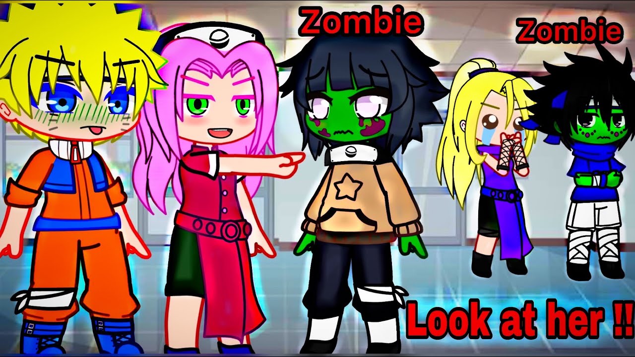 Zombie Or Human || Naruto meme || Part 2 || Gacha Club