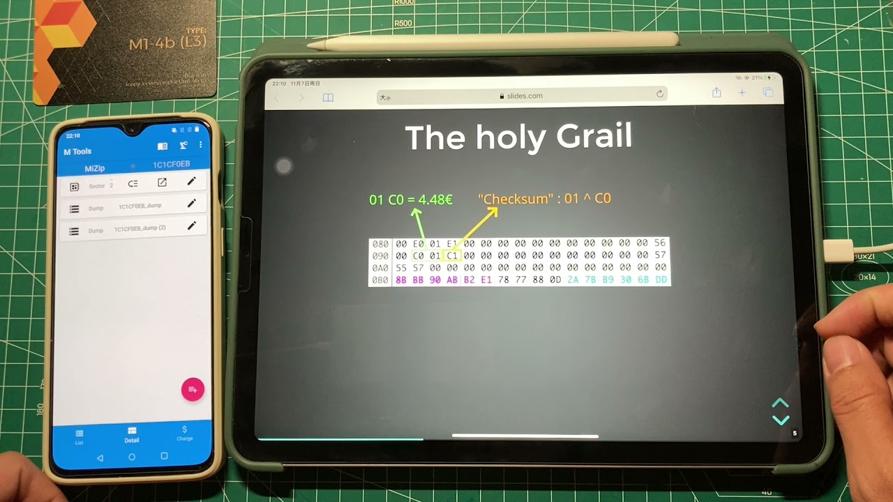 MTools Mark Byte And Read Credit with NFC and PCR532 BLE Reader