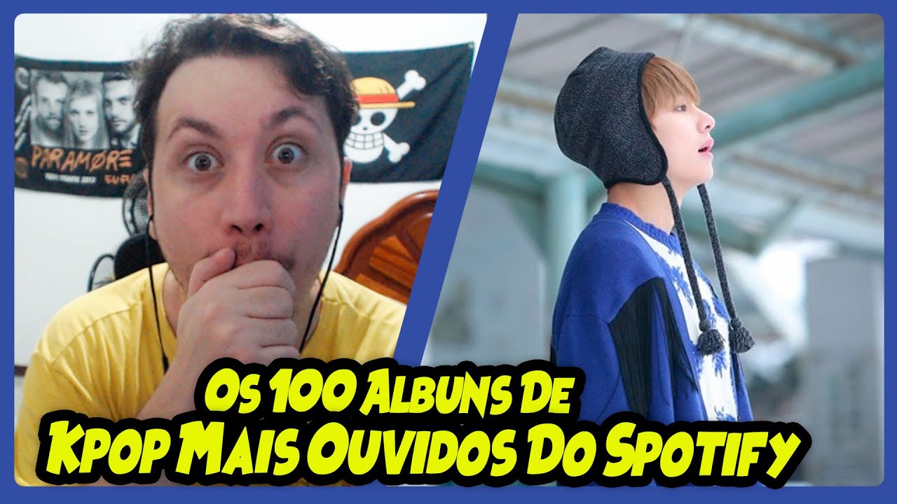 Os 100 ÁLBUNS DE KPOP mais ouvidos no SPOTIFY (2025) | REACT DO MORENO