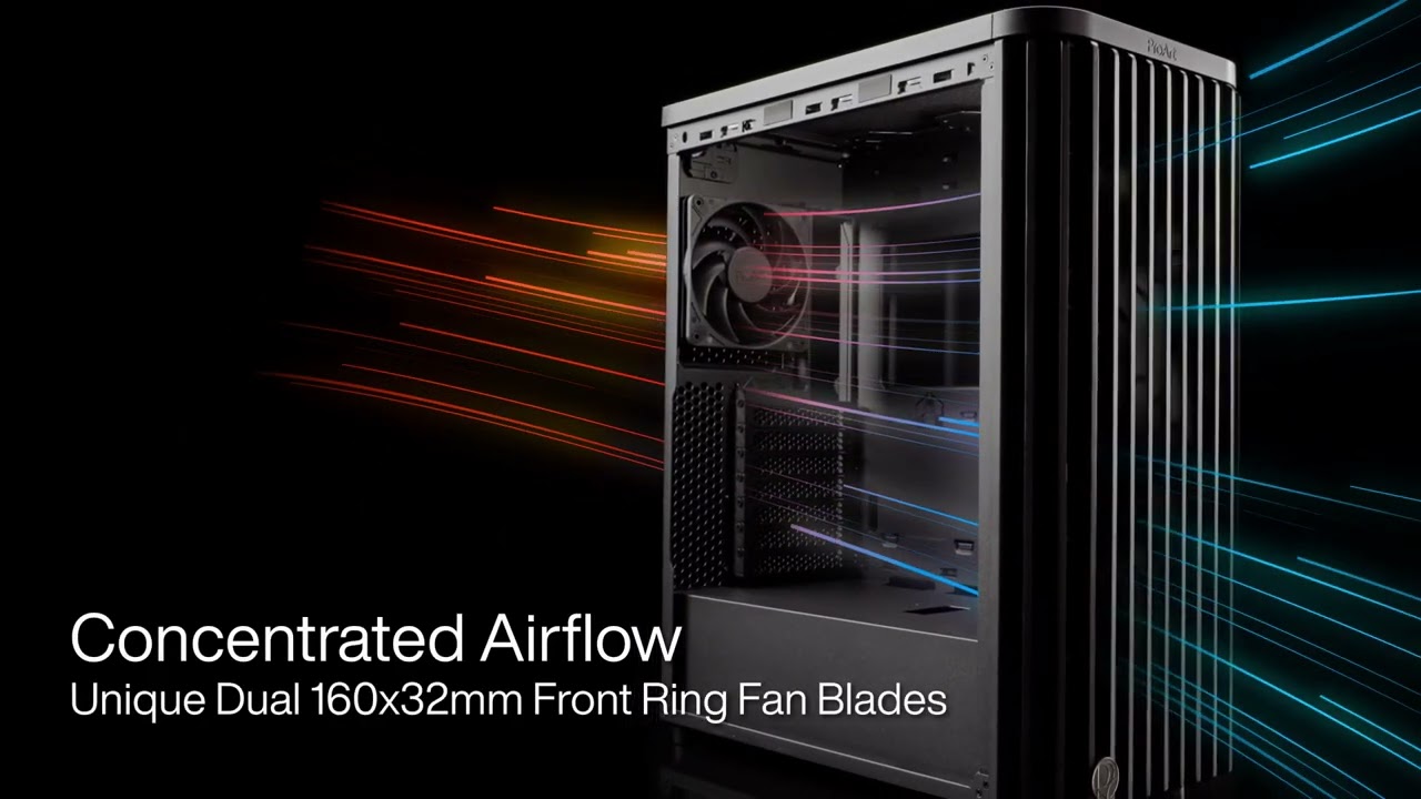 ASUS ProArt PA401 Wood Edition ATX Mid-Tower Case