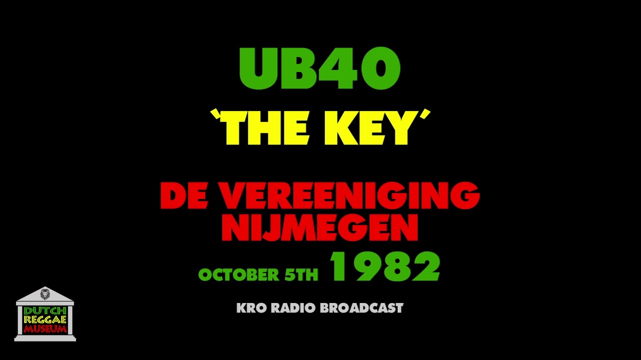 UB40 - The Key (Live 1982)