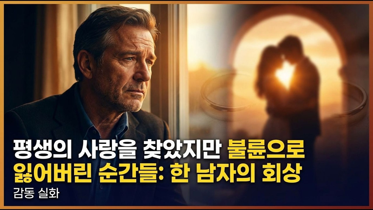 더 커져가는 느낌! 황혼 사랑은 왜 이렇게 아픈가?