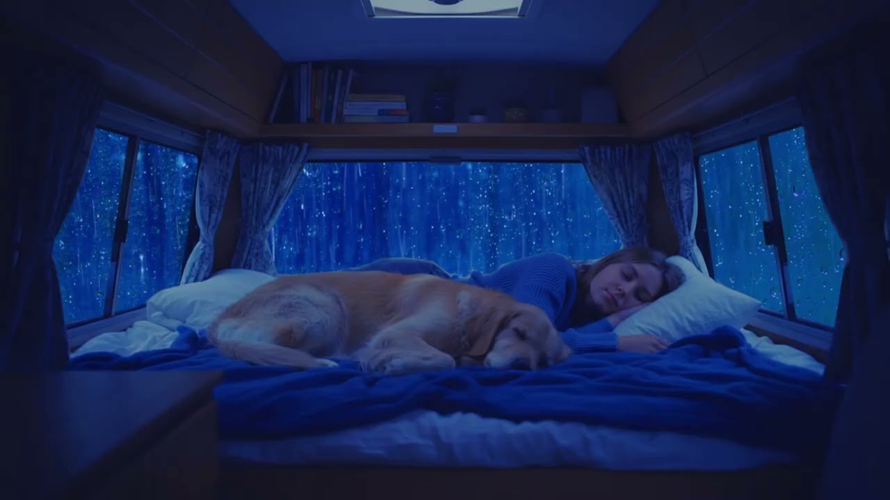 Car Rain Sounds for Insomnia – Calm Your Mind Fast