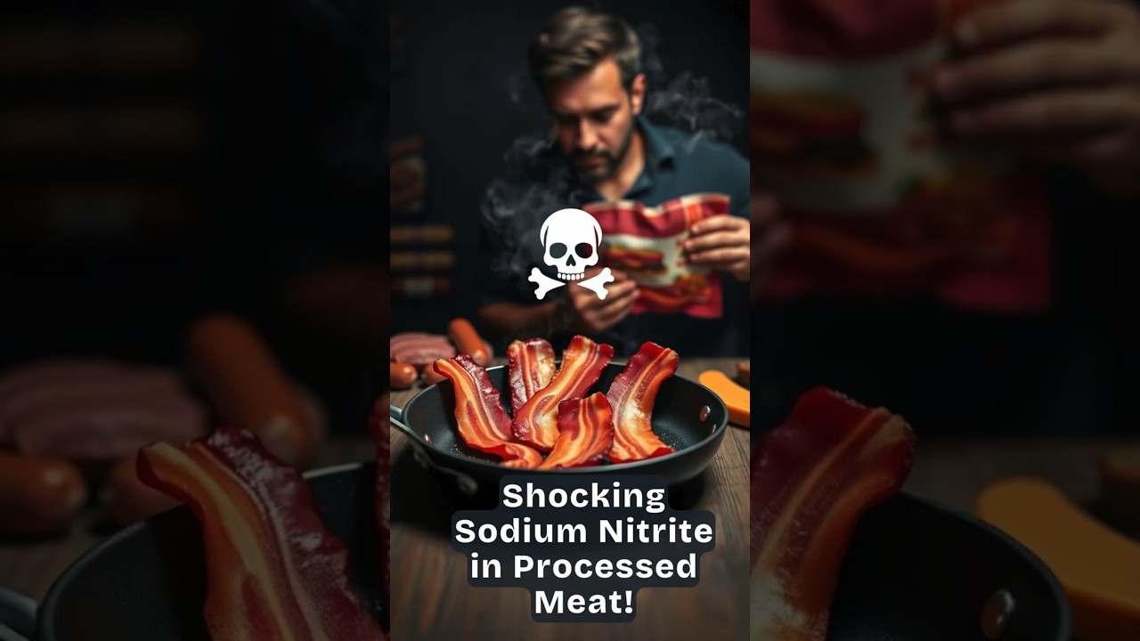 Sodium Nitrite in Processed Meat! 🚨 #HealthRisks #ProcessedMeats