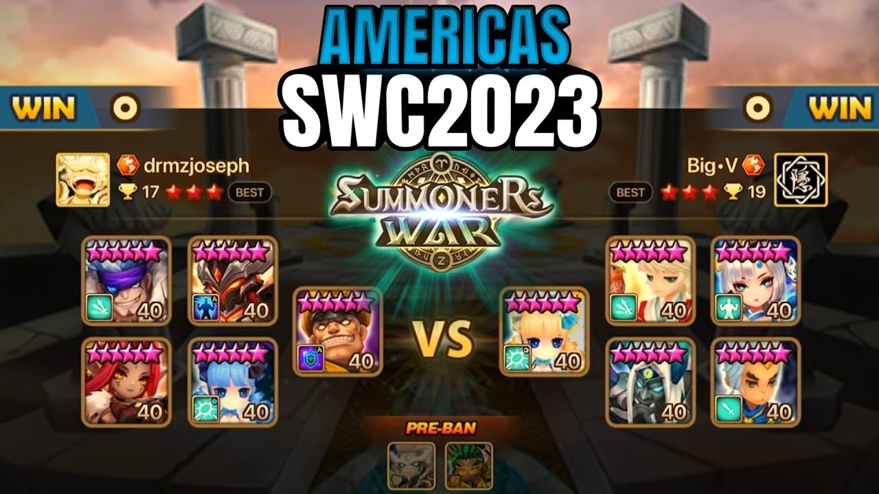 DRMZJOSEPH VS. BIGV | SWC 2023 Americas Cup | Summoners War