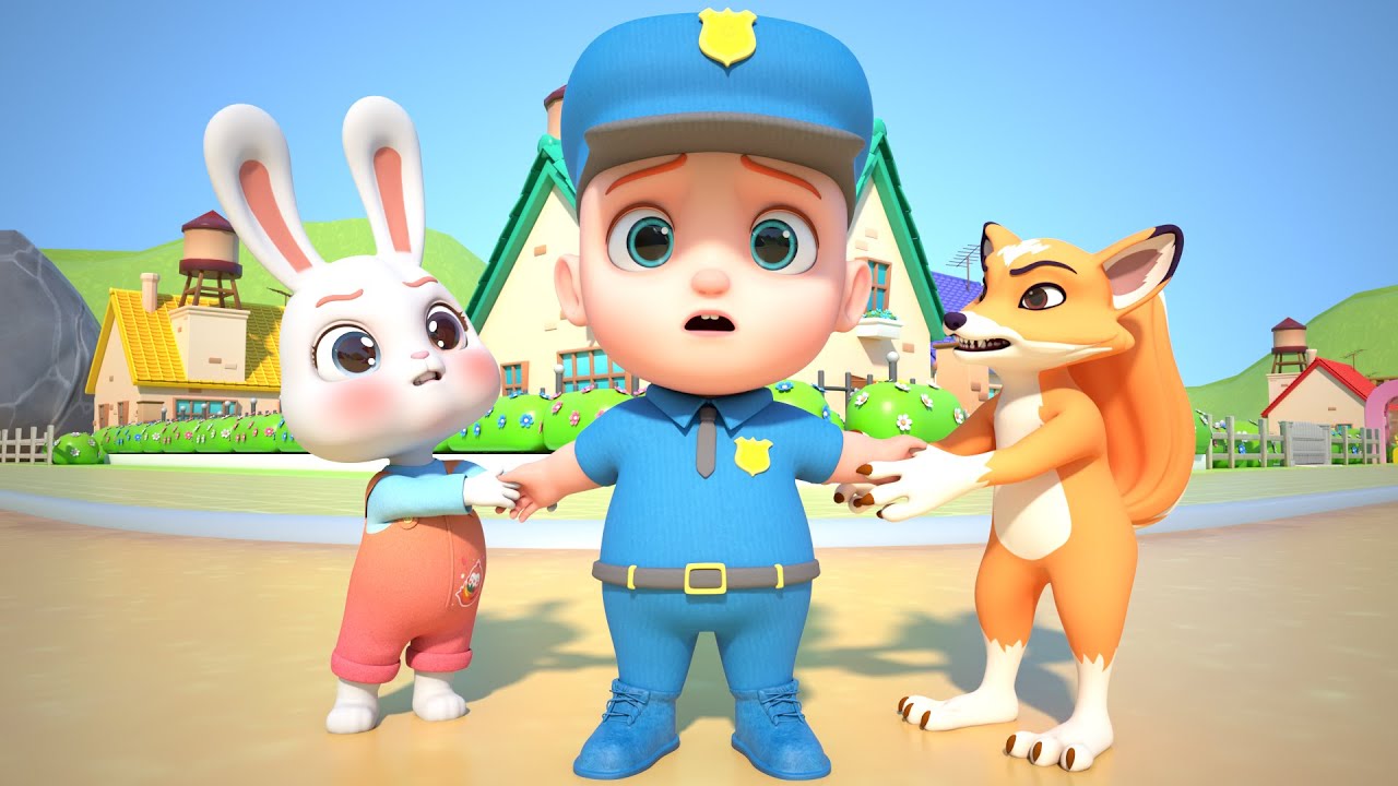 Pequeño Policía Persigue al Ladrón | ¡Canción de la Policía | LoLo en Español - Canciones Infantiles