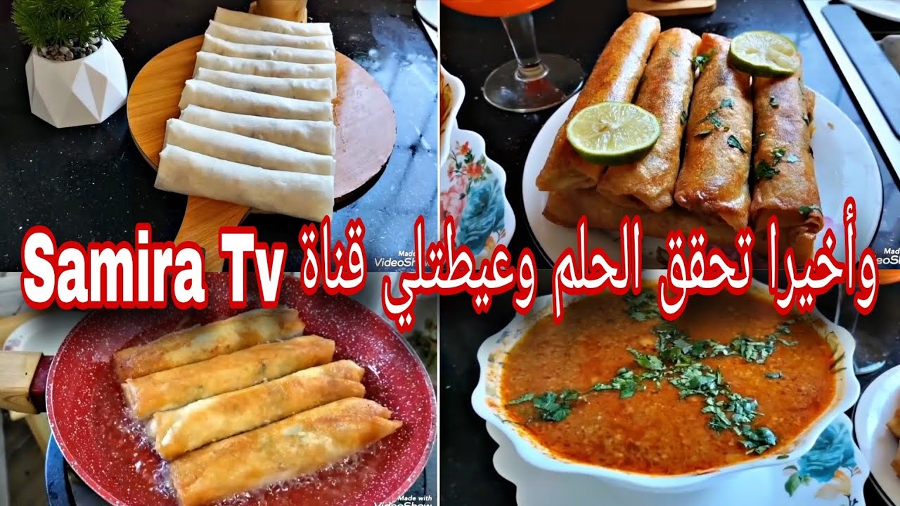 أرواحو أحضرو معايا أول جلسة تصوير في قناة Samira tv ماكانش حاجة مستحيلة في الدنيا هاذي ههه😂🥰