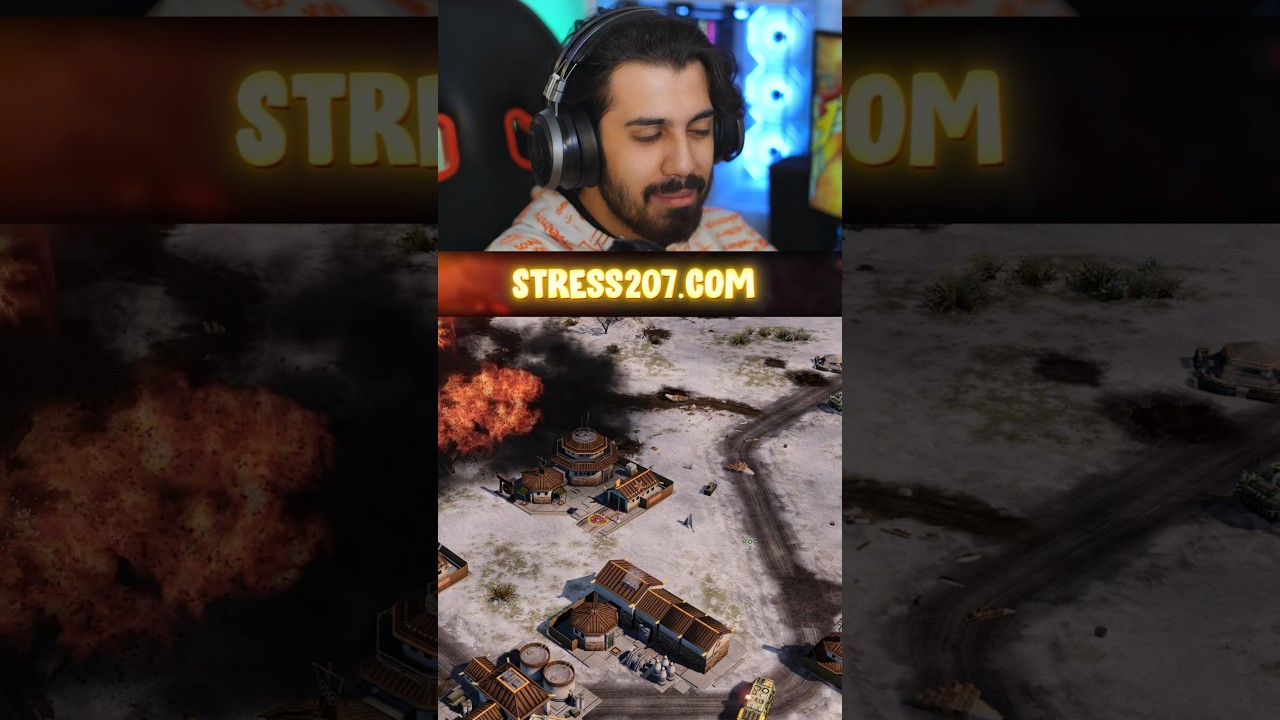 جنرال آخرین آپدیت نصب آسان 😈🤘😎 Stress207.comبازی Generals C&C  #generals_zero_hour