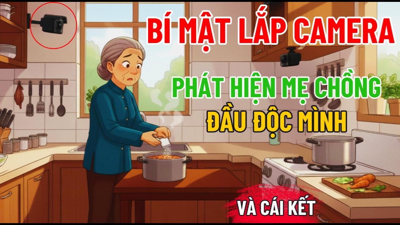 Chuyện Nhân Quả: Đột Nhiên Mẹ Chồng Đối Xử Tốt, Tôi Bí Mật Lắp Camera Và Sự Thật Quá Ghê Tởm