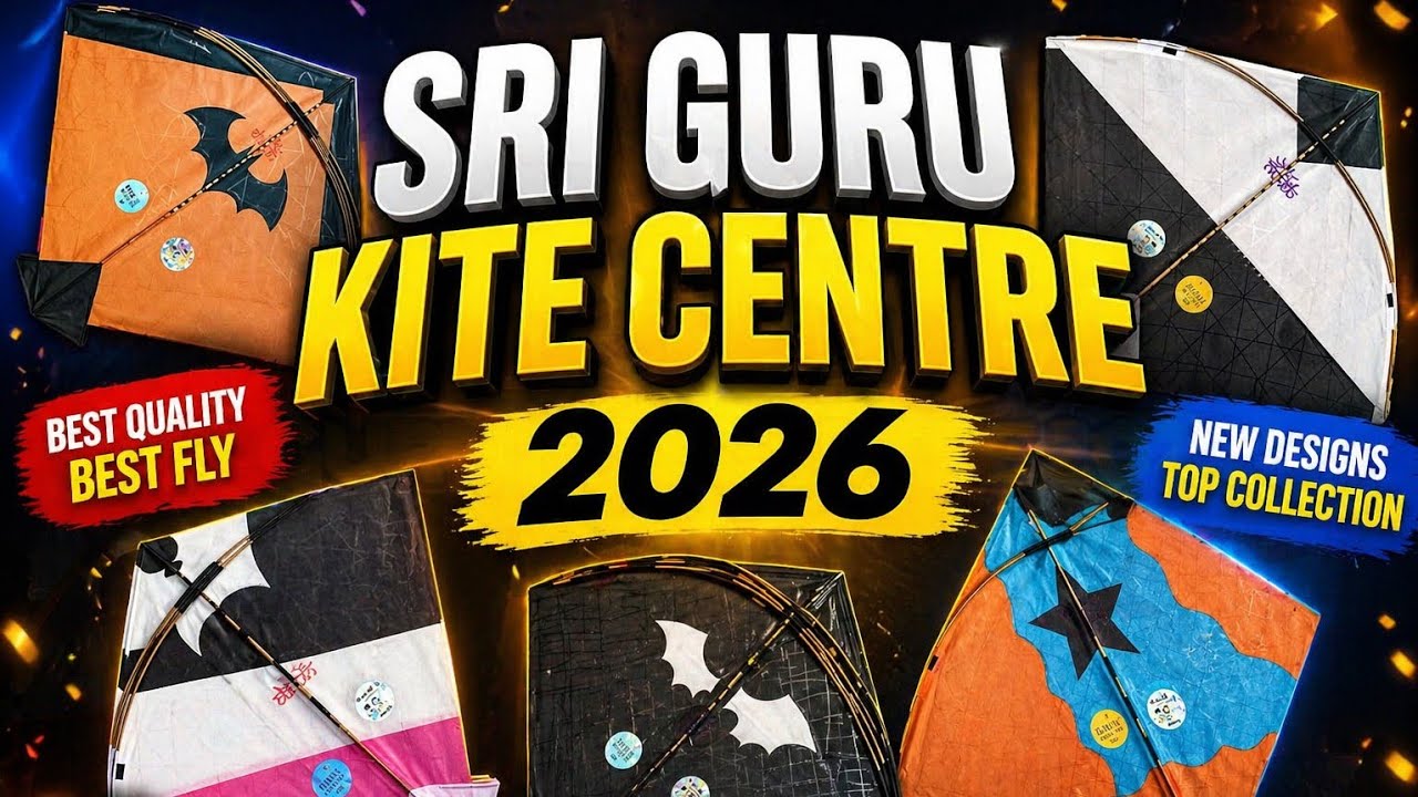 New Arrival 2026 🪁 | Sri Guru Kite Center Exclusive Kite Collection