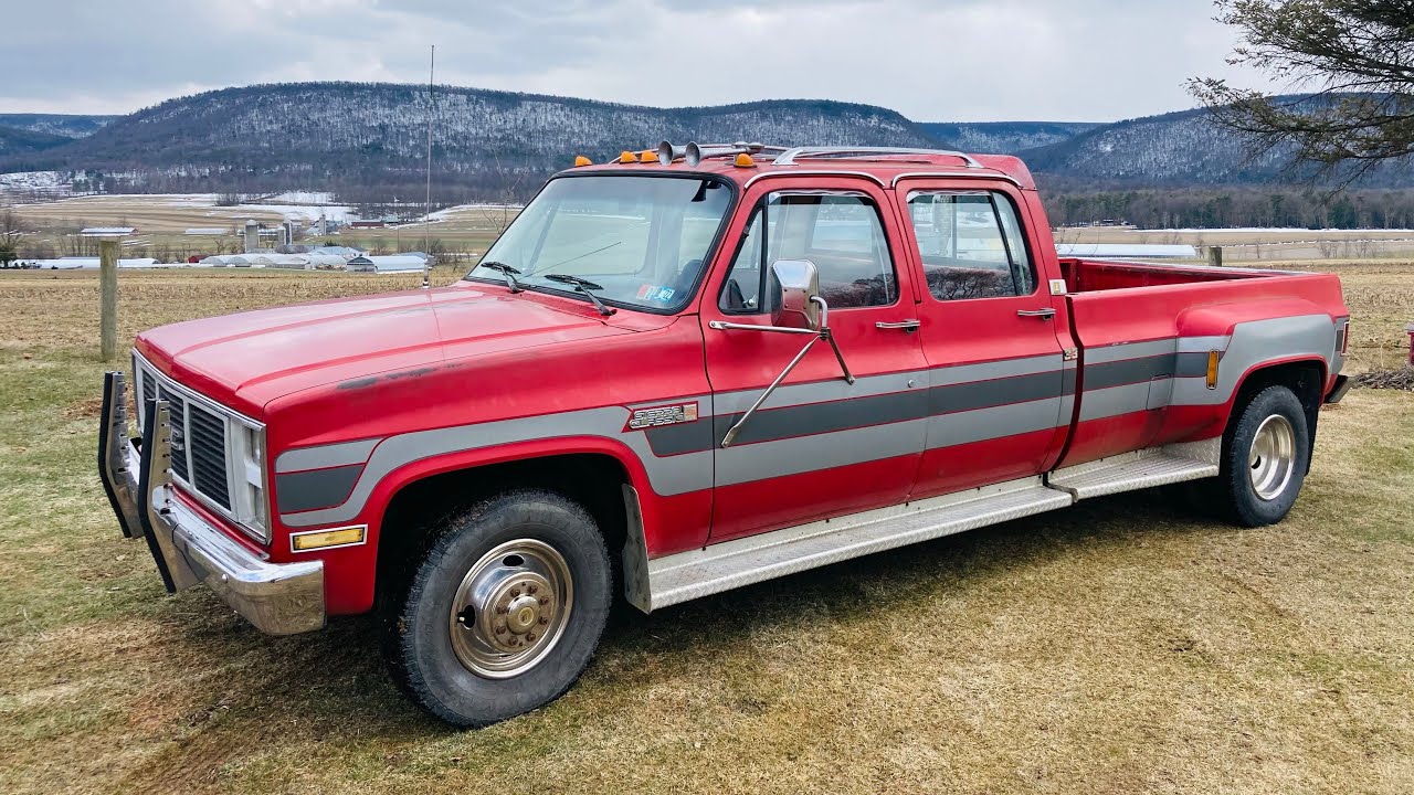 Gmc R30 First drive C30 Crew cab 454 big block